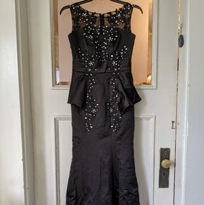 NWT Peplum Mermaid Dress - Prom / Pageant